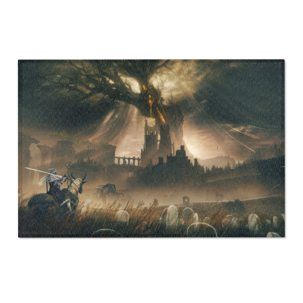 Elden Ring Area Rug | High-Quality Video Game Decor, 3 Sizes
