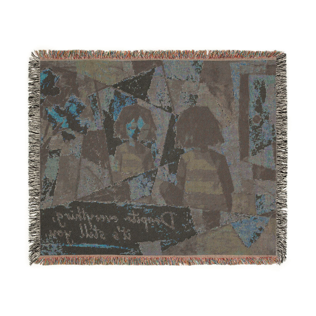 Despite Everything Its Still You Woven Blanket, Undertale Inspired Throw, Tapestry, Cozy Room Decor
