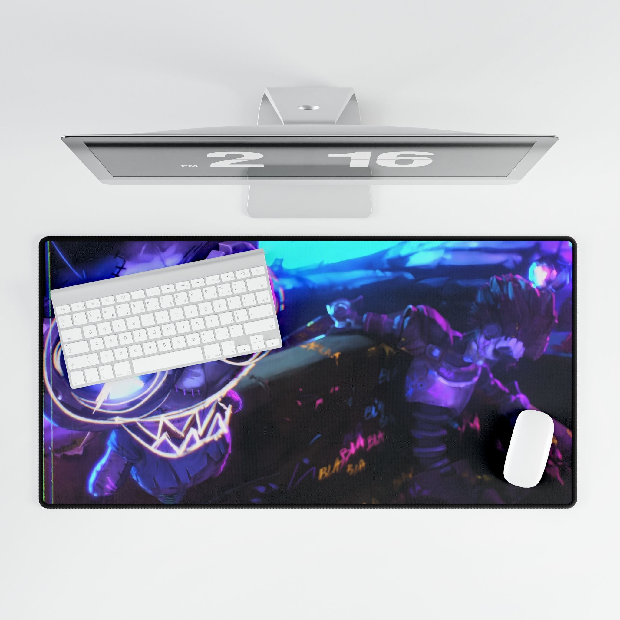 Mylo & Claggor Arcane Desk Mat | Non-Slip Gaming & Office Mouse Pad