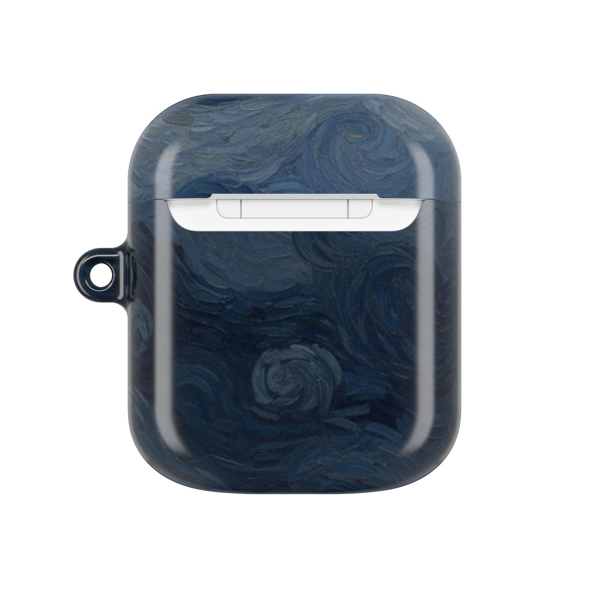 Bat Signal Starry Night AirPods Case, Dark Hero Earbud Cover, Gothic Superhero Inspired AirPod Pro Case, Glossy Full Wrap Gift