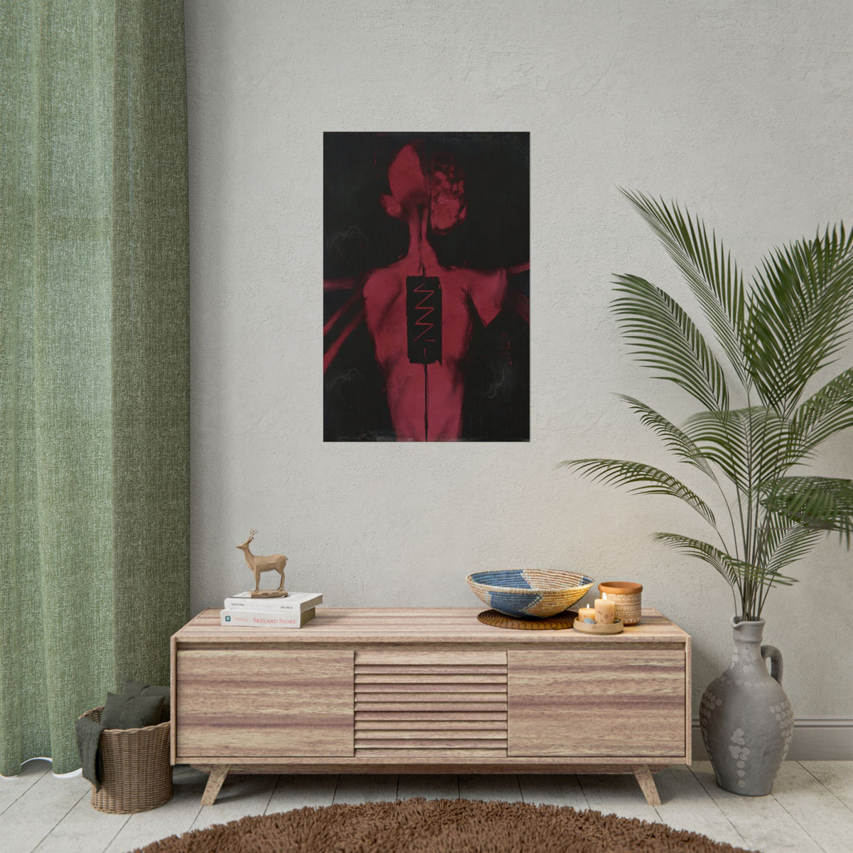 Disco Elysium Electrochemistry Rolled Poster | Electrochemistry Skill Poster | Revachol Gaming Decor | RPG Inspired Wall Art