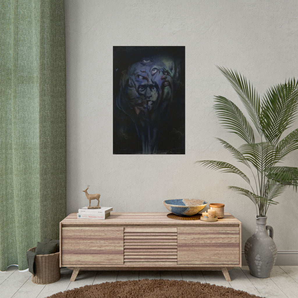 Disco Elysium Drama Rolled Poster | Drama Skill Poster | Revachol Gaming Decor | RPG Inspired Wall Art