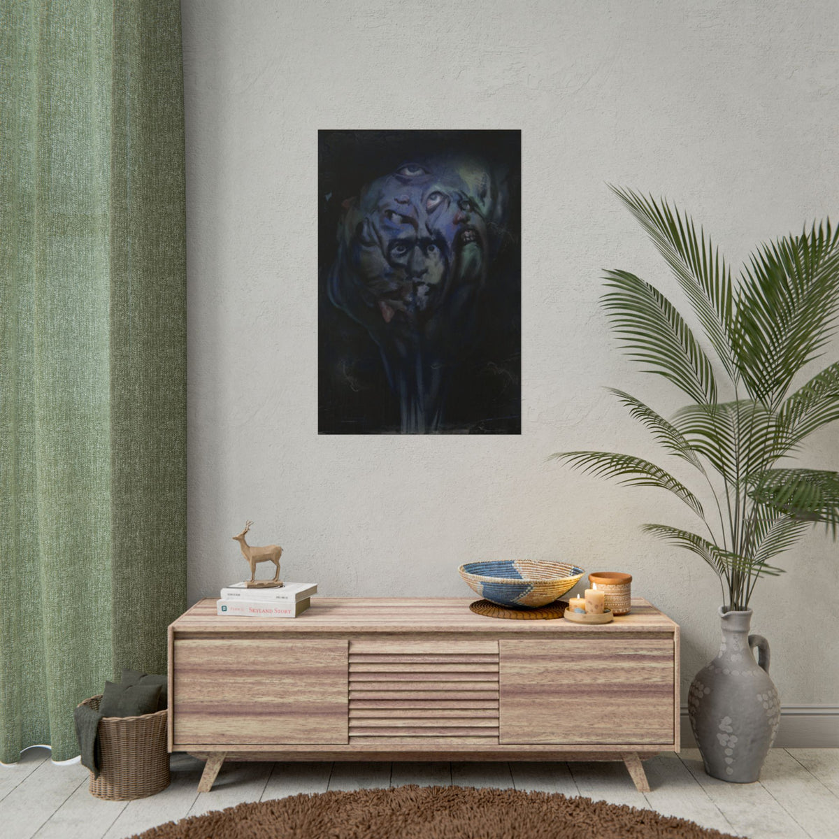 Disco Elysium Drama Rolled Poster | Drama Skill Poster | Revachol Gaming Decor | RPG Inspired Wall Art