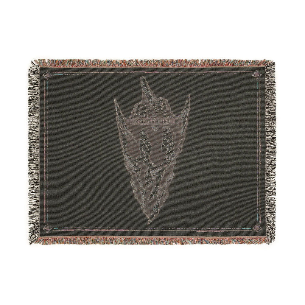 Disco Skull Volition Woven Blanket | Gothic Dark Skull Throw