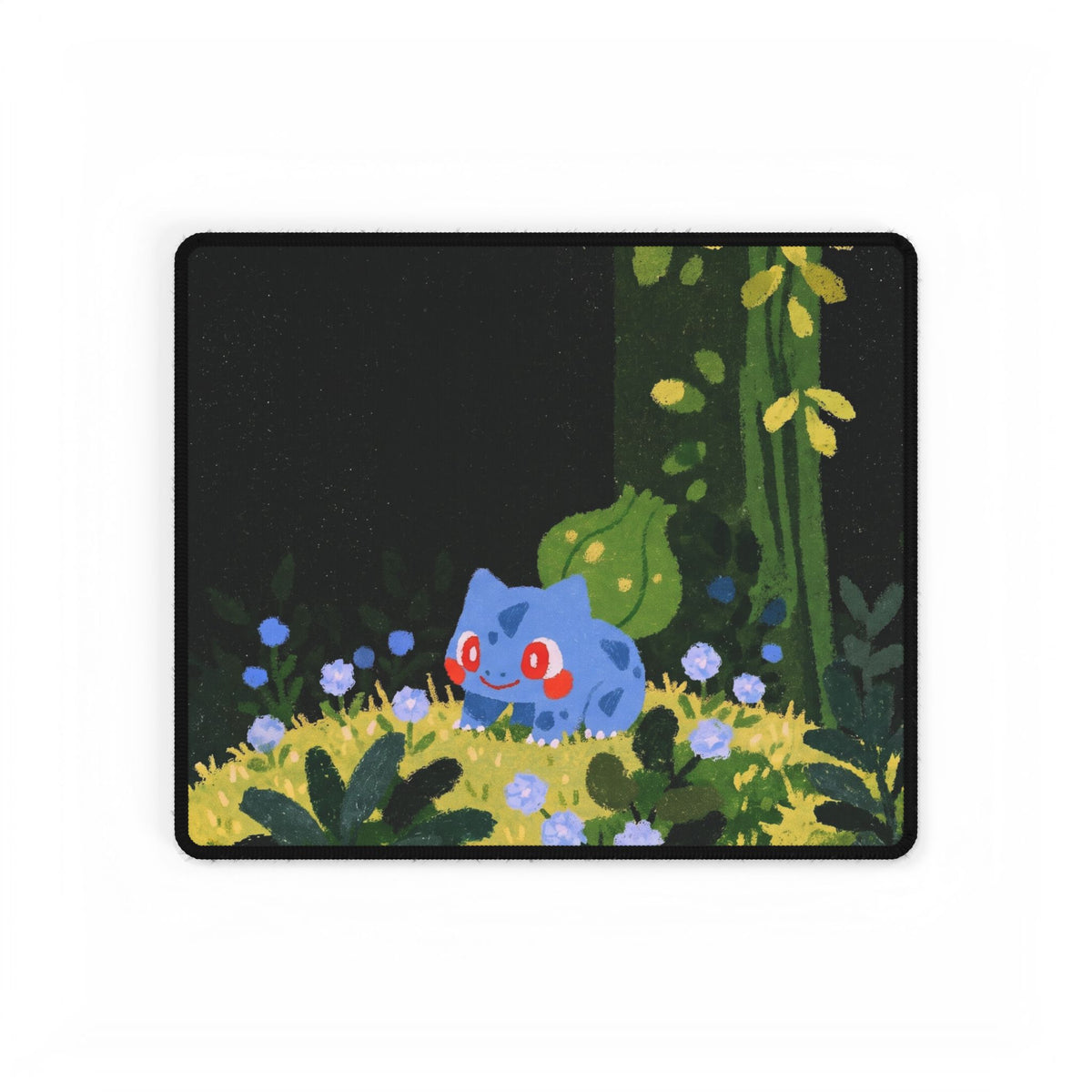 Animal in Flower Meadow Desk Mat | Gaming Mouse Pad