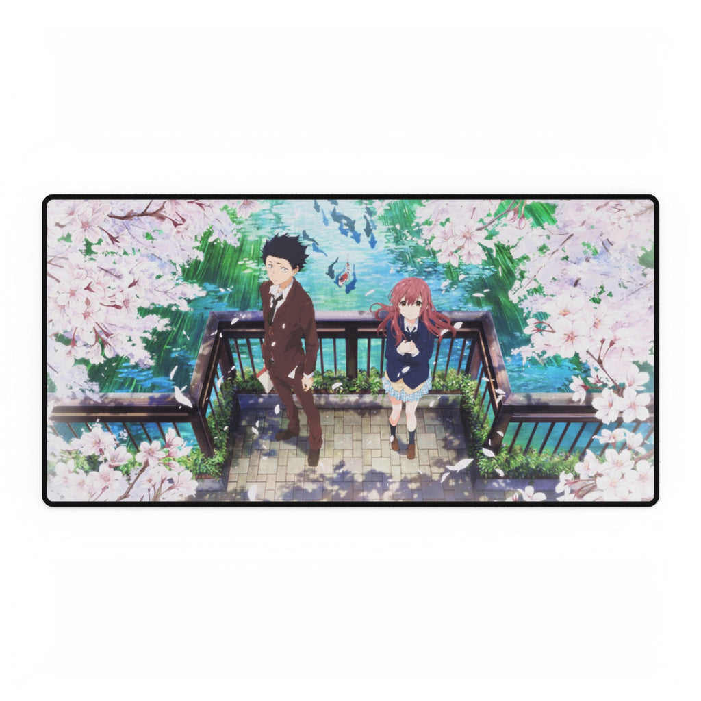 A Silent Voice Shouya & Shouko Desk Mat | XL Anime Gaming Mouse Pad, Non-Slip