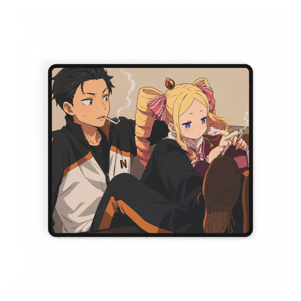 RE:zero Desk Mat — Relaxed Lounge Gaming/Office Mouse Pad