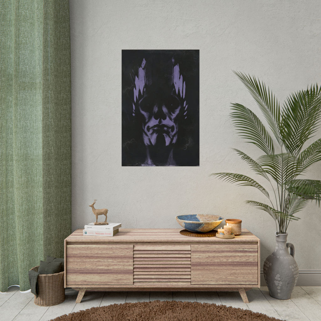 Disco Elysium Authority Rolled Poster | Authority Skill Poster | Revachol Gaming Decor | RPG Inspired Wall Art
