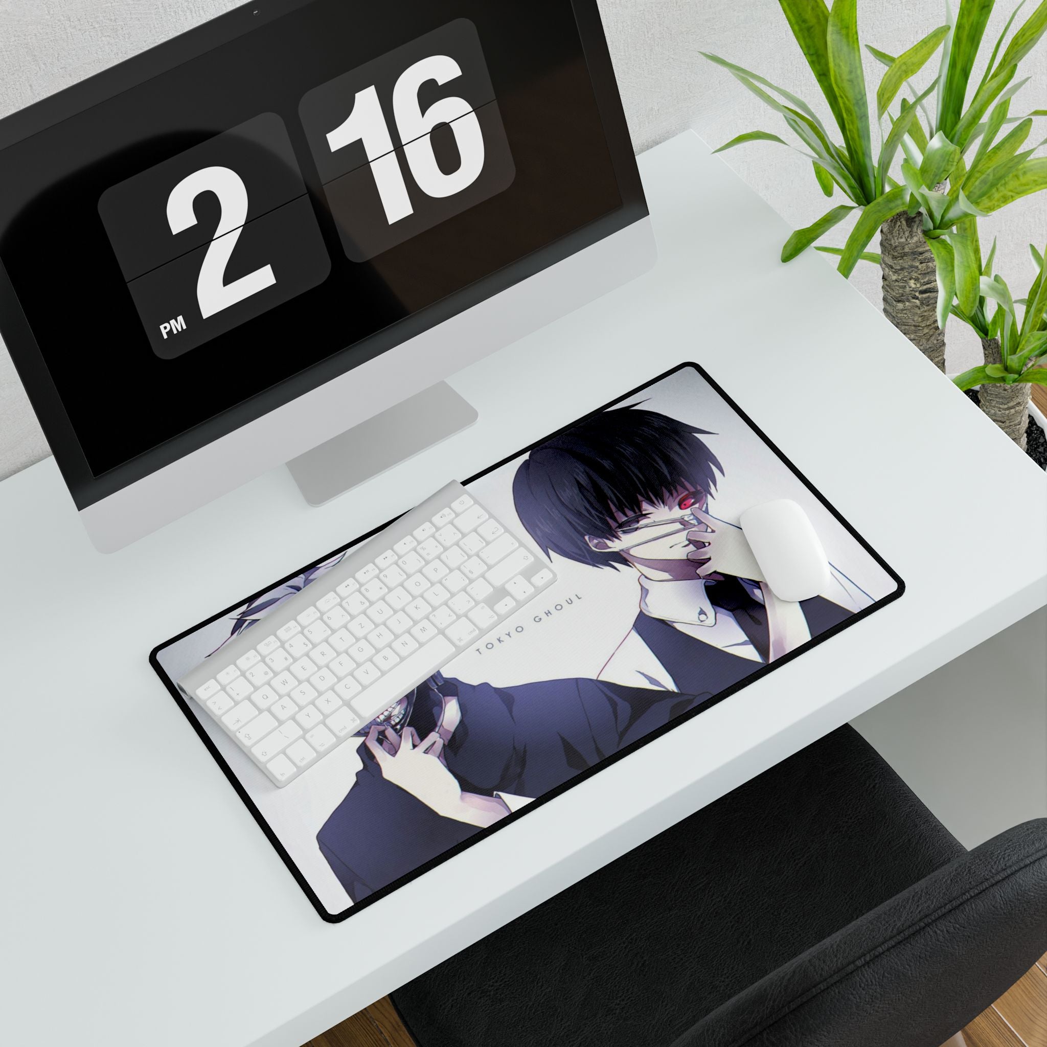Tokyo Ghoul Anime Desk Mat | Retro Gaming Mousepad, Gamer Gift