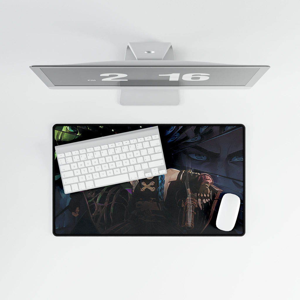 Arcane Jinx Desk Mat - Non-Slip Surface, Anti-Fray Edges, Smooth, Durable - Gaming, Work, Study, Office Accessories, Mouse Pad, Computer