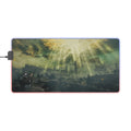 Elden Ring LED RGB Gaming Mouse Pad | Non-Slip, USB Connector, Soft Cloth