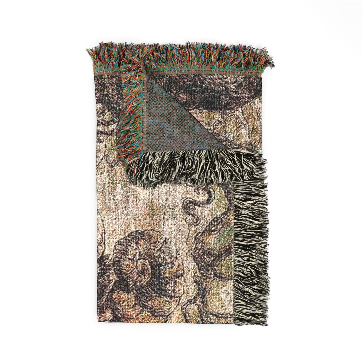 Attack on Titan Woven Blanket, Titan Anime Throw Blanket, Vintage Anime Tapestry, AOT Room Decor, Japanese Anime Gift, Gaming Blanket