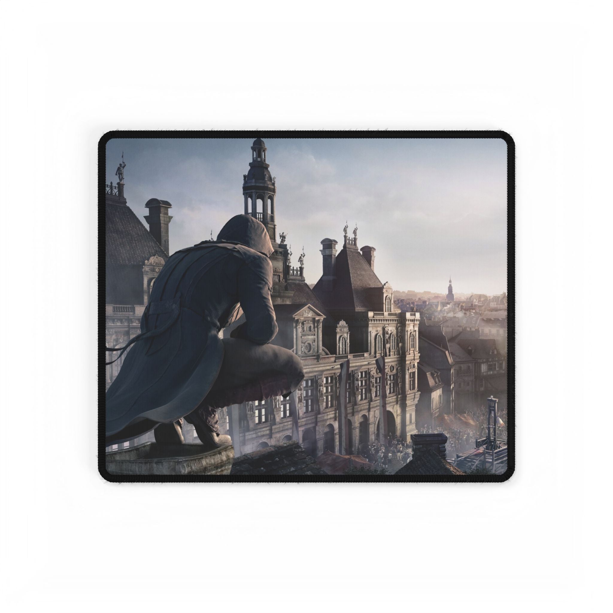 Arno Dorian - Assassin's Creed Unity Inspired Gaming Desk Mat, Ergonomic Mouse Pad, Office Decor, Video Game Accessories, Custom Desk Pad
