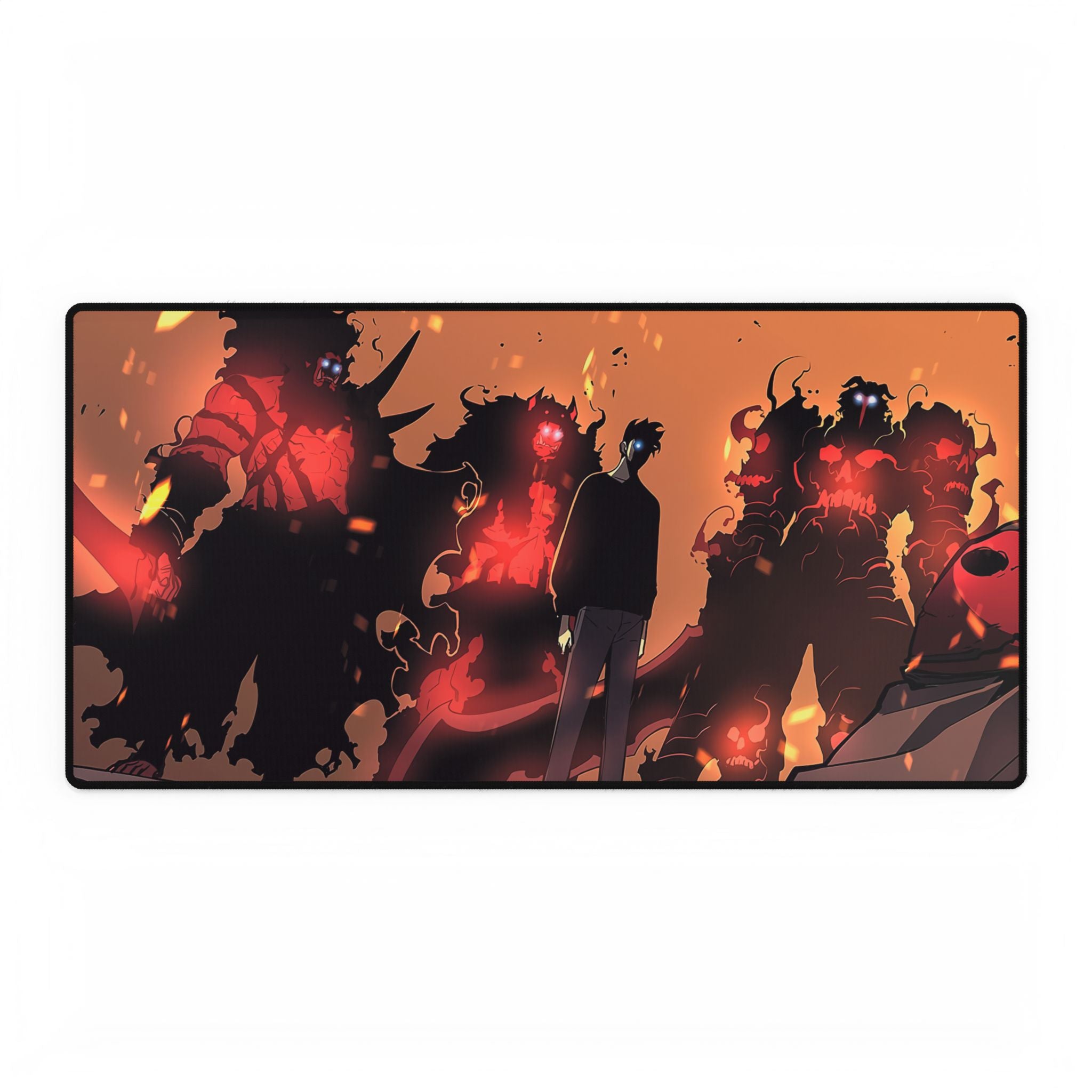 Solo Leveling Anime Desk Mat | XL Non-Slip Gaming Mouse Pad, Gamer Gift
