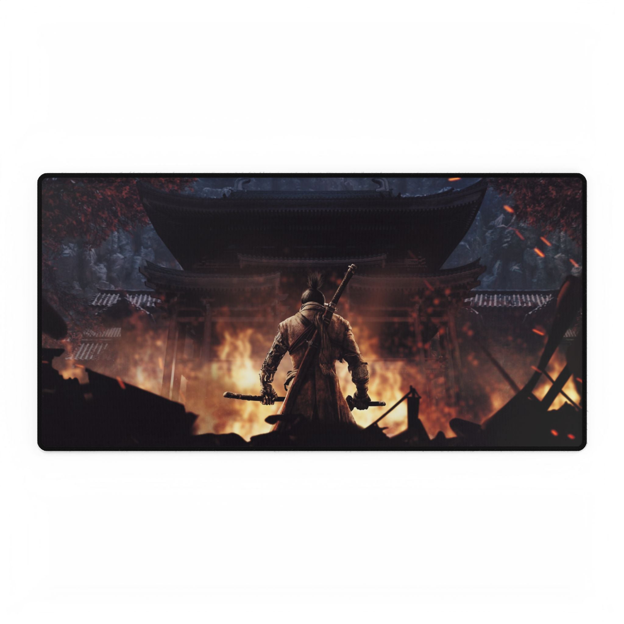 Sekiro: Shadows Die Twice Desk Mat | XL Gaming Mouse Pad, Japanese Art Office Decor