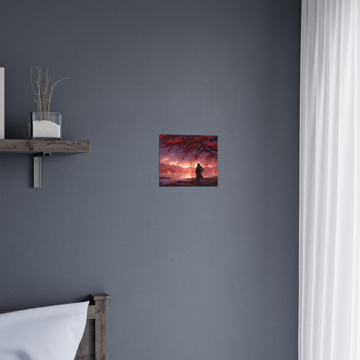 Reflections Of A Fiery Sunset. Matte Posters, Fine Art Paper Prints, Wall Art Decor, Artistic Print for Photography Lovers