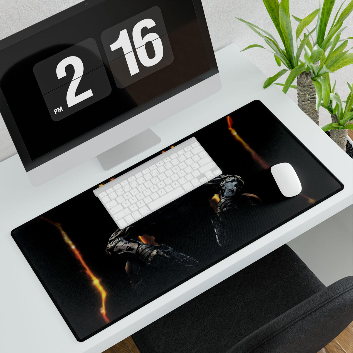 Black Ops 3 Soldier - Desk Mat, Gaming Mouse Pad, Computer Desk Protector, Office Decor, Perfect for PC Gamers, Esports Gift