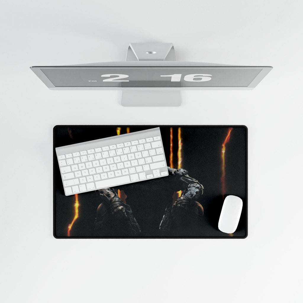 Black Ops 3 Soldier - Desk Mat, Gaming Mouse Pad, Computer Desk Protector, Office Decor, Perfect for PC Gamers, Esports Gift