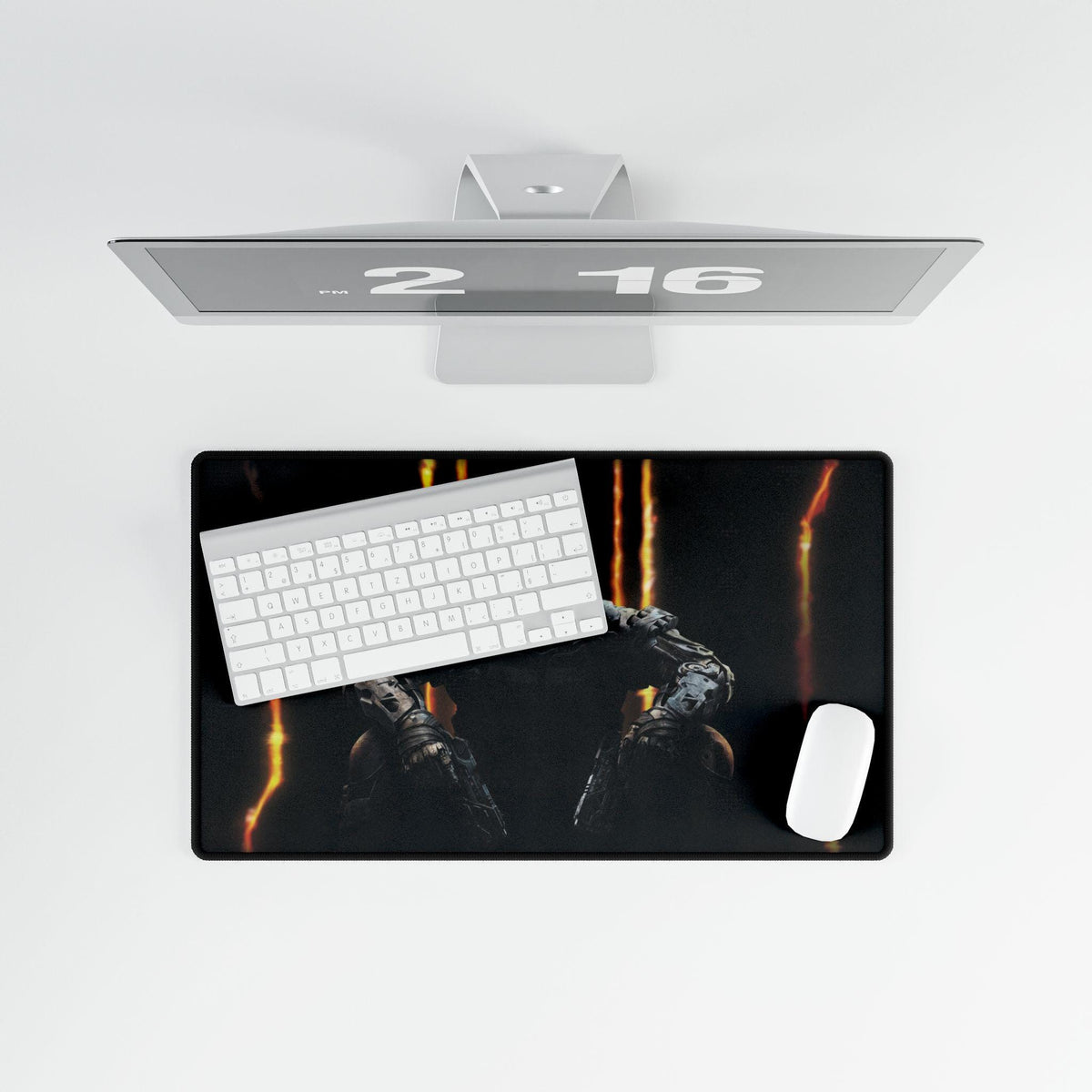 Black Ops 3 Soldier - Desk Mat, Gaming Mouse Pad, Computer Desk Protector, Office Decor, Perfect for PC Gamers, Esports Gift