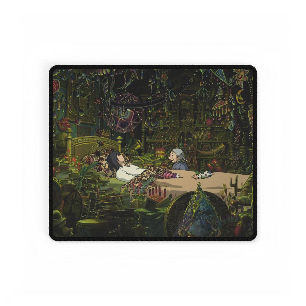 Howls Room Desk Mat | Fantasy Anime Room Scene, Large Mouse Pad