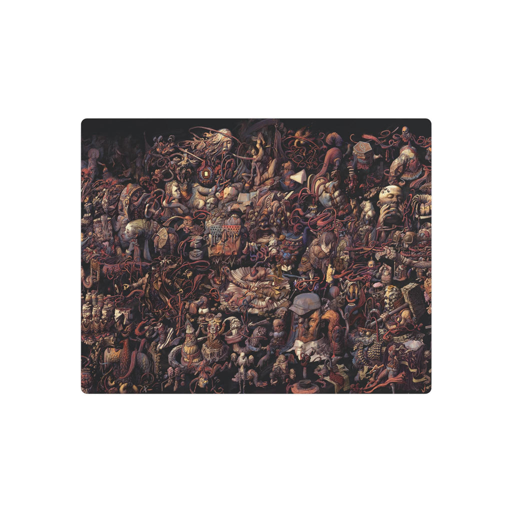 Disco Elysium Thought Cabinet Metal Art Sign | Dark Fantasy Illustration