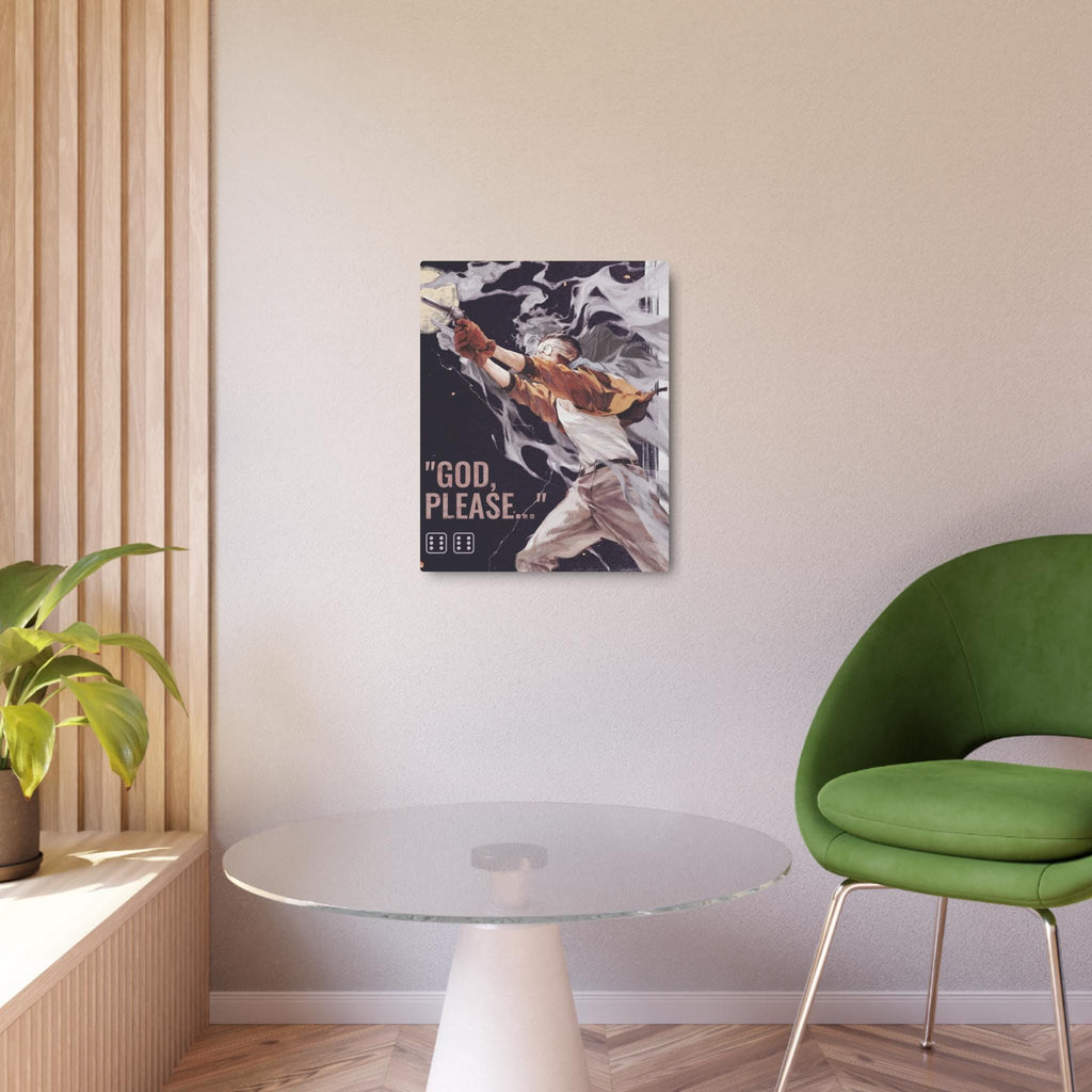 Disco Elysium Kim Kitsuragi Metal Art Sign | Wall Decor Illustration