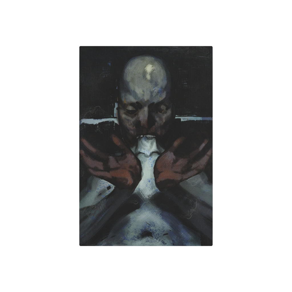 Disco Elysium Rhetoric Metal Wall Art | Rhetoric Skill Poster | Revachol Gaming Decor | RPG Inspired Metal Sign