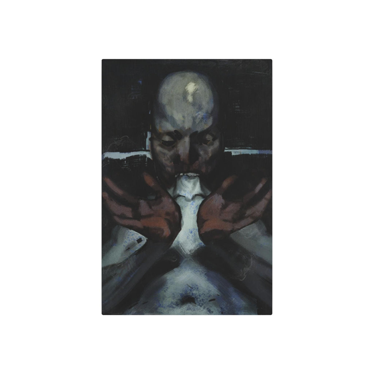 Disco Elysium Rhetoric Metal Wall Art | Rhetoric Skill Poster | Revachol Gaming Decor | RPG Inspired Metal Sign