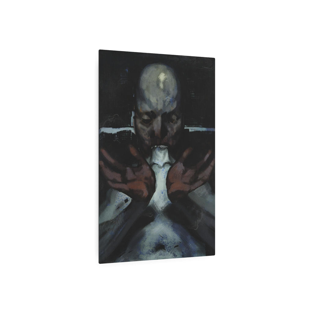Disco Elysium Rhetoric Metal Wall Art | Rhetoric Skill Poster | Revachol Gaming Decor | RPG Inspired Metal Sign