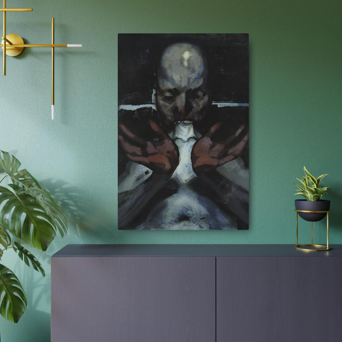 Disco Elysium Rhetoric Metal Wall Art | Rhetoric Skill Poster | Revachol Gaming Decor | RPG Inspired Metal Sign