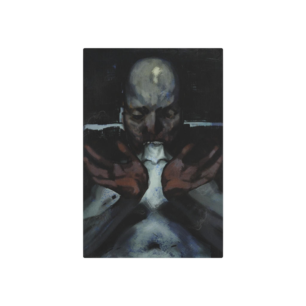 Disco Elysium Rhetoric Metal Wall Art | Rhetoric Skill Poster | Revachol Gaming Decor | RPG Inspired Metal Sign