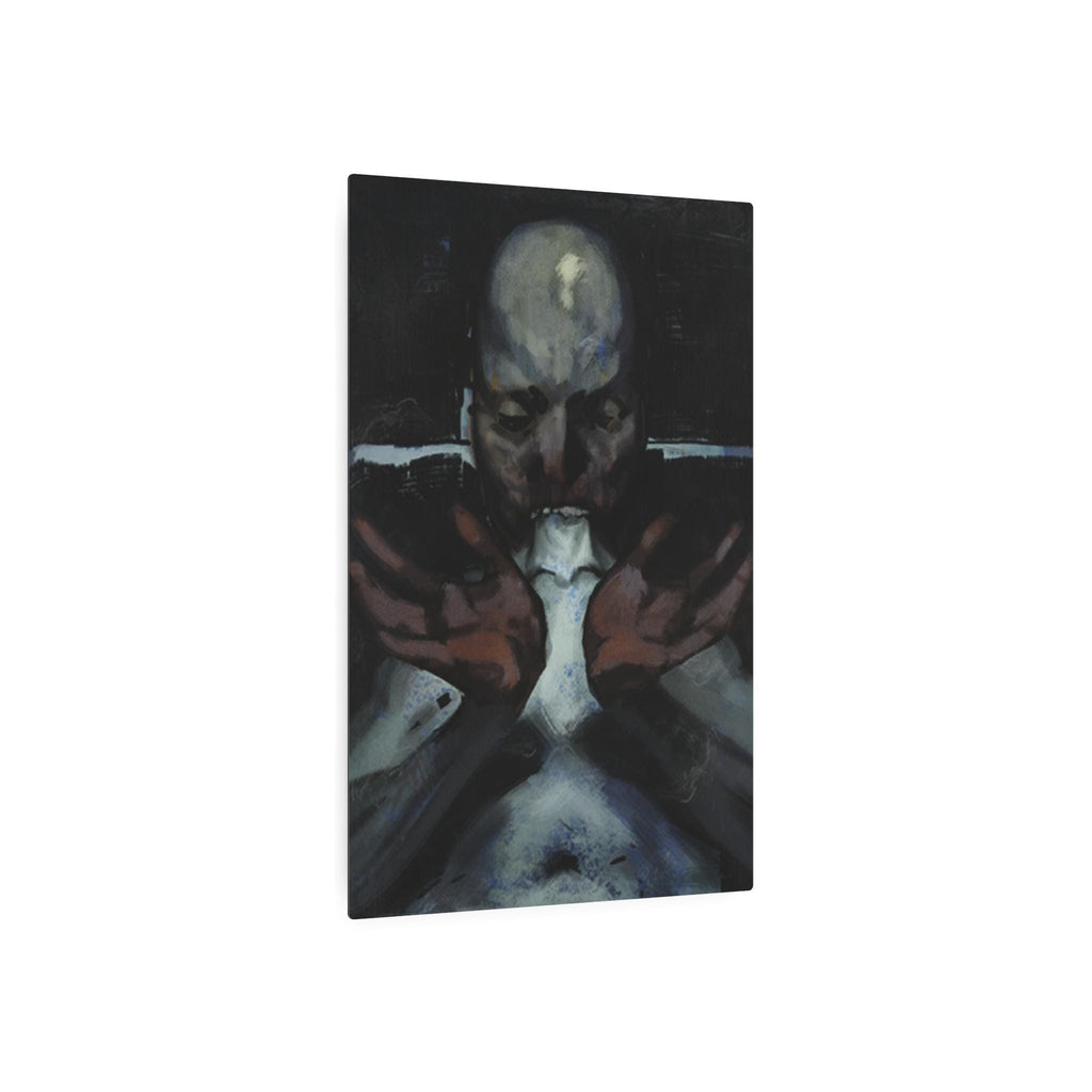 Disco Elysium Rhetoric Metal Wall Art | Rhetoric Skill Poster | Revachol Gaming Decor | RPG Inspired Metal Sign