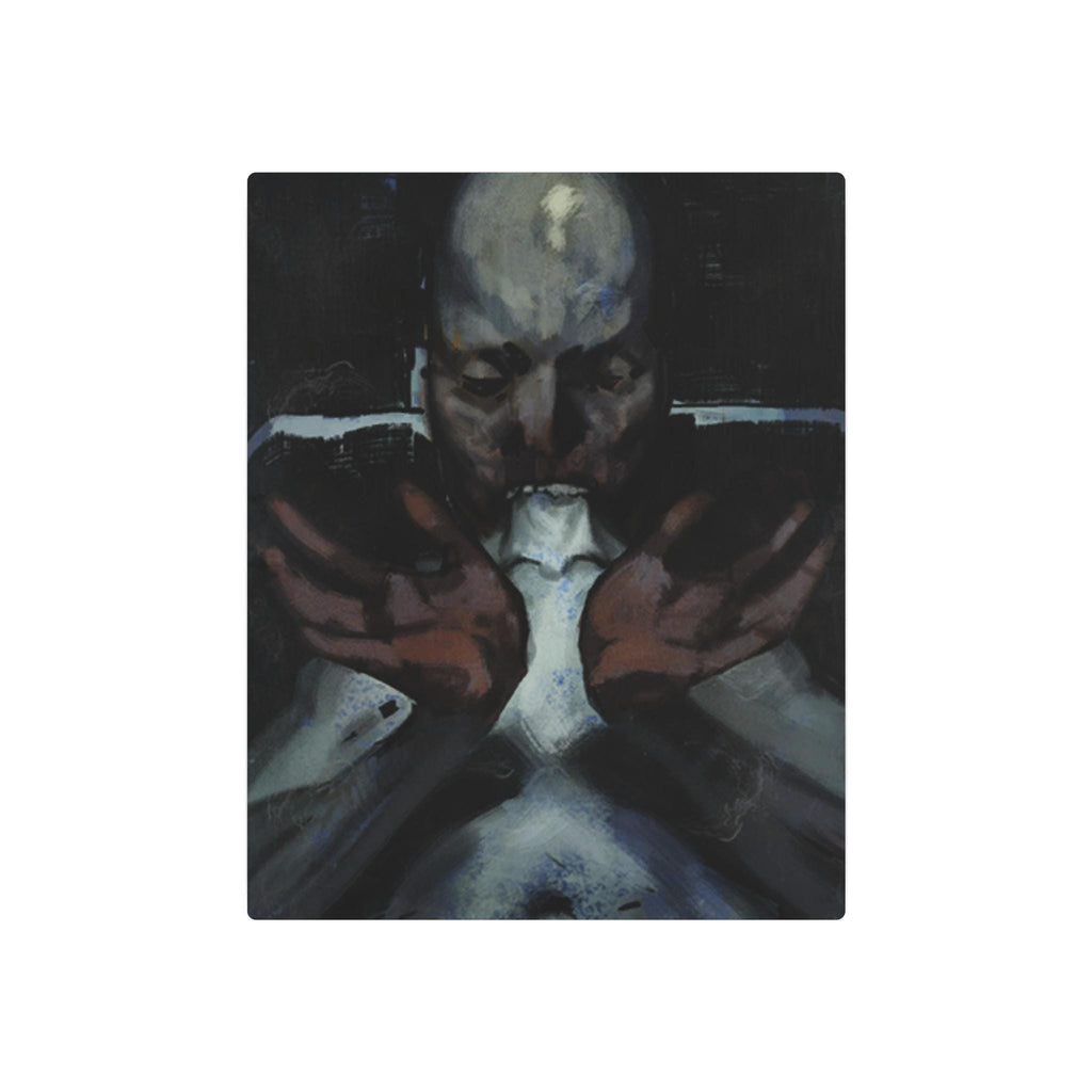 Disco Elysium Rhetoric Metal Wall Art | Rhetoric Skill Poster | Revachol Gaming Decor | RPG Inspired Metal Sign