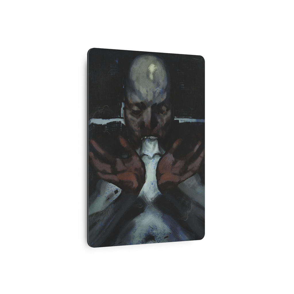 Disco Elysium Rhetoric Metal Wall Art | Rhetoric Skill Poster | Revachol Gaming Decor | RPG Inspired Metal Sign