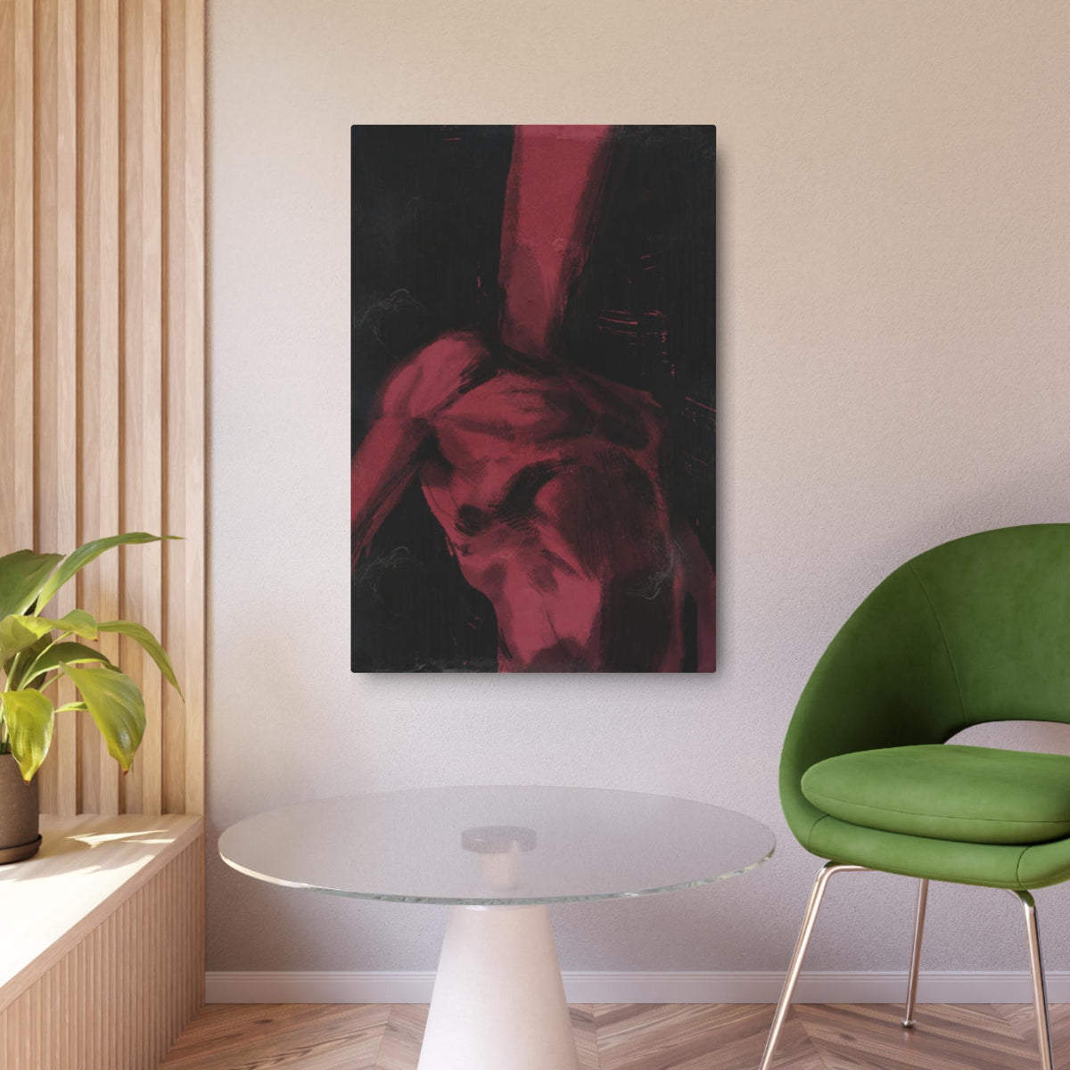 Disco Elysium Physical Instrument Metal Wall Art | Physical Instrument Skill Poster | Revachol Gaming Decor | RPG Inspired Metal Sign
