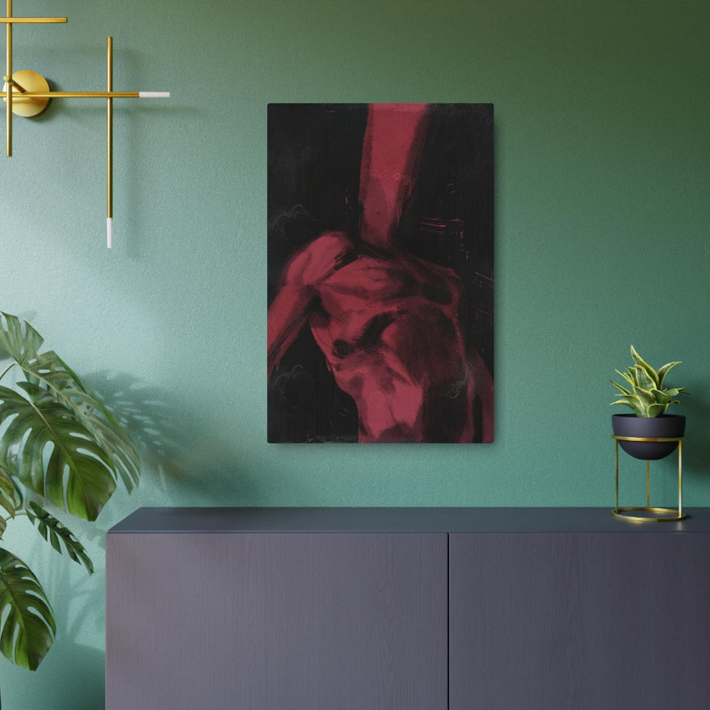 Disco Elysium Physical Instrument Metal Wall Art | Physical Instrument Skill Poster | Revachol Gaming Decor | RPG Inspired Metal Sign