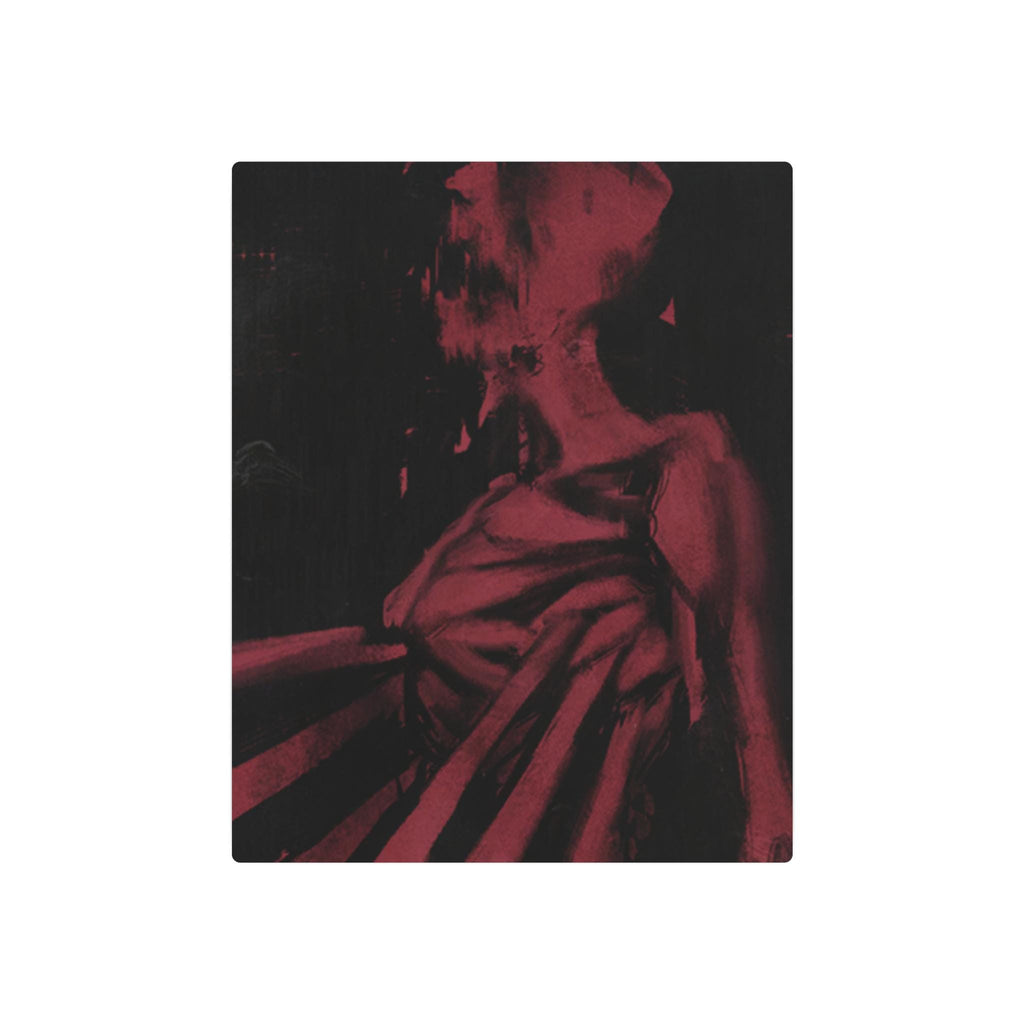 Disco Elysium Pain Threshold Metal Wall Art | Pain Threshold Skill Poster | Revachol Gaming Decor | RPG Inspired Metal Sign
