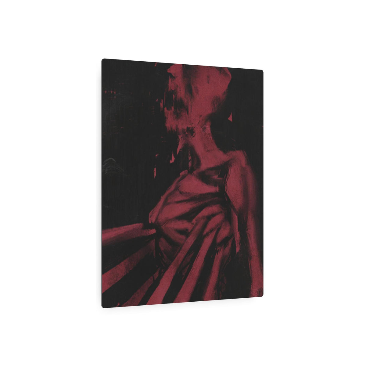 Disco Elysium Pain Threshold Metal Wall Art | Pain Threshold Skill Poster | Revachol Gaming Decor | RPG Inspired Metal Sign