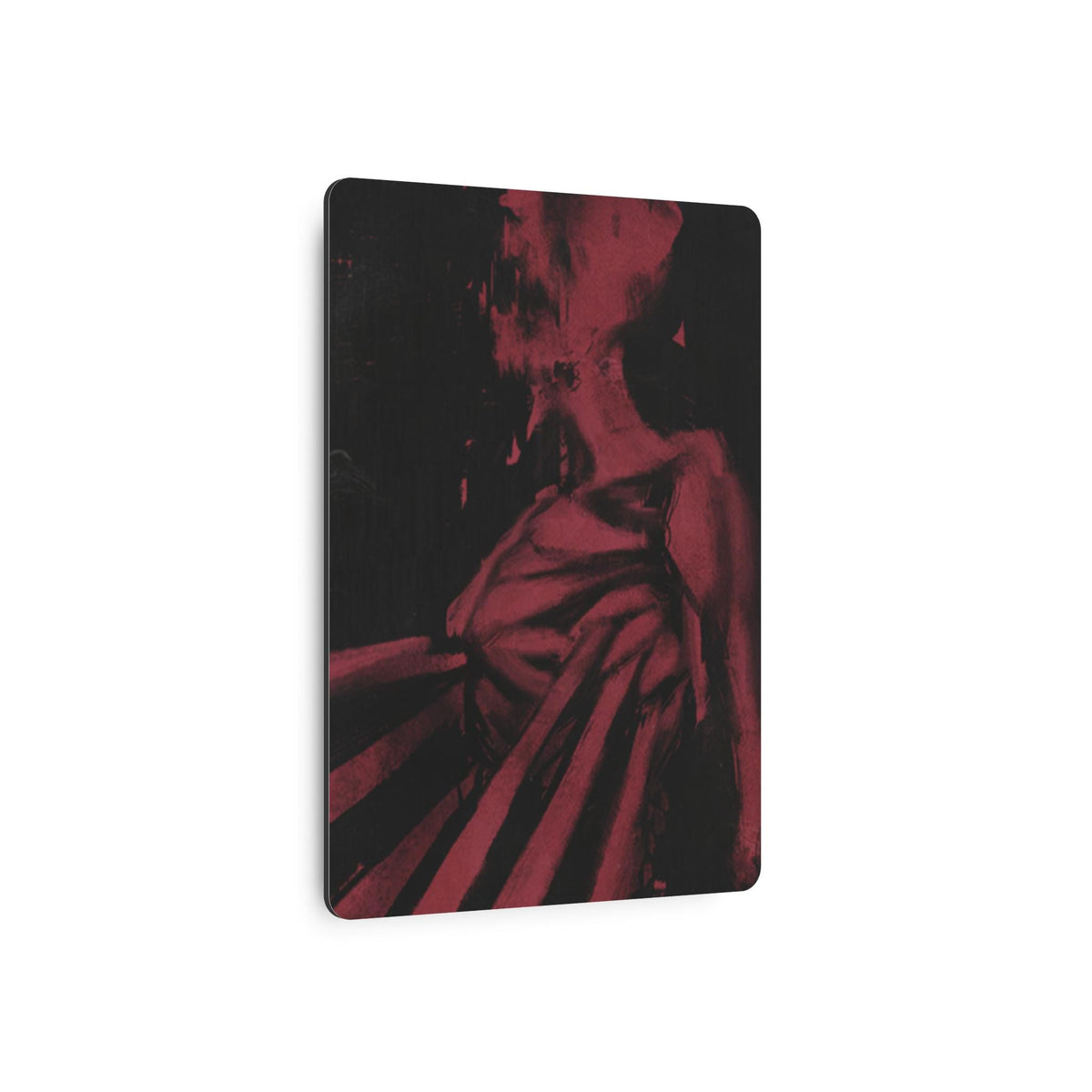 Disco Elysium Pain Threshold Metal Wall Art | Pain Threshold Skill Poster | Revachol Gaming Decor | RPG Inspired Metal Sign