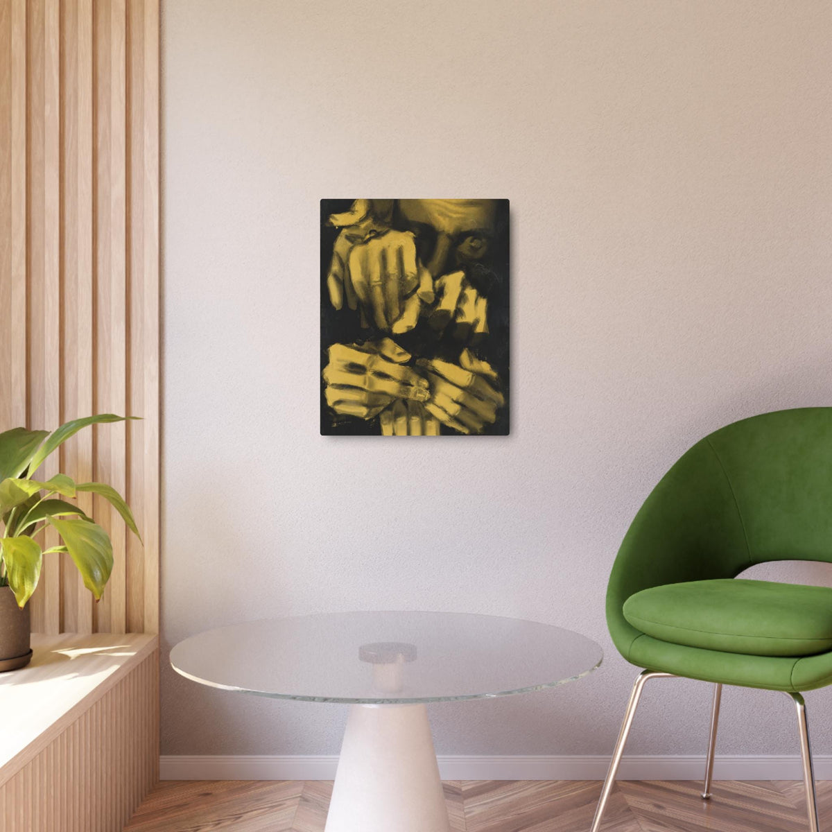 Disco Elysium Hand/Eye Coordination Metal Wall Art | Hand/Eye Coordination Skill Poster | Revachol Gaming Decor | RPG Inspired Metal Sign