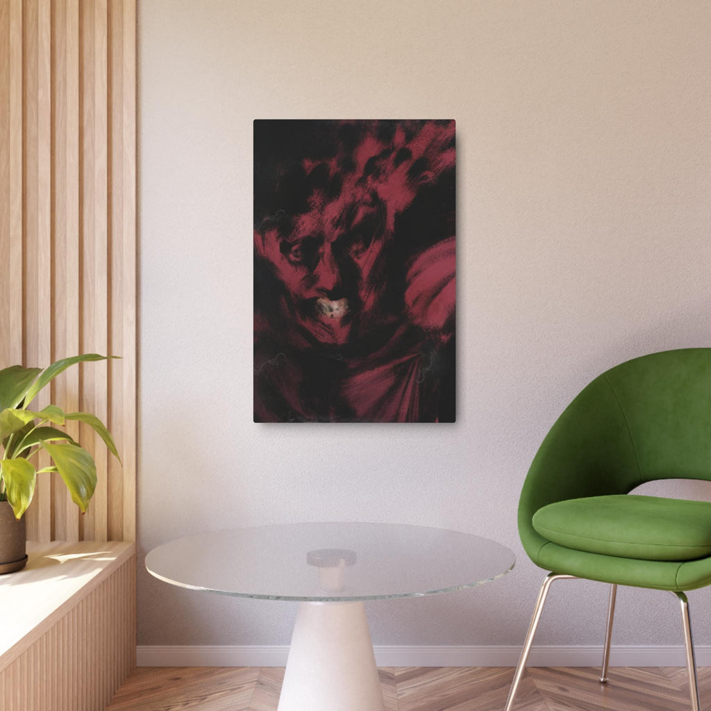 Disco Elysium Half Light Metal Wall Art | Half Light Skill Poster | Revachol Gaming Decor | RPG Inspired Metal Sign