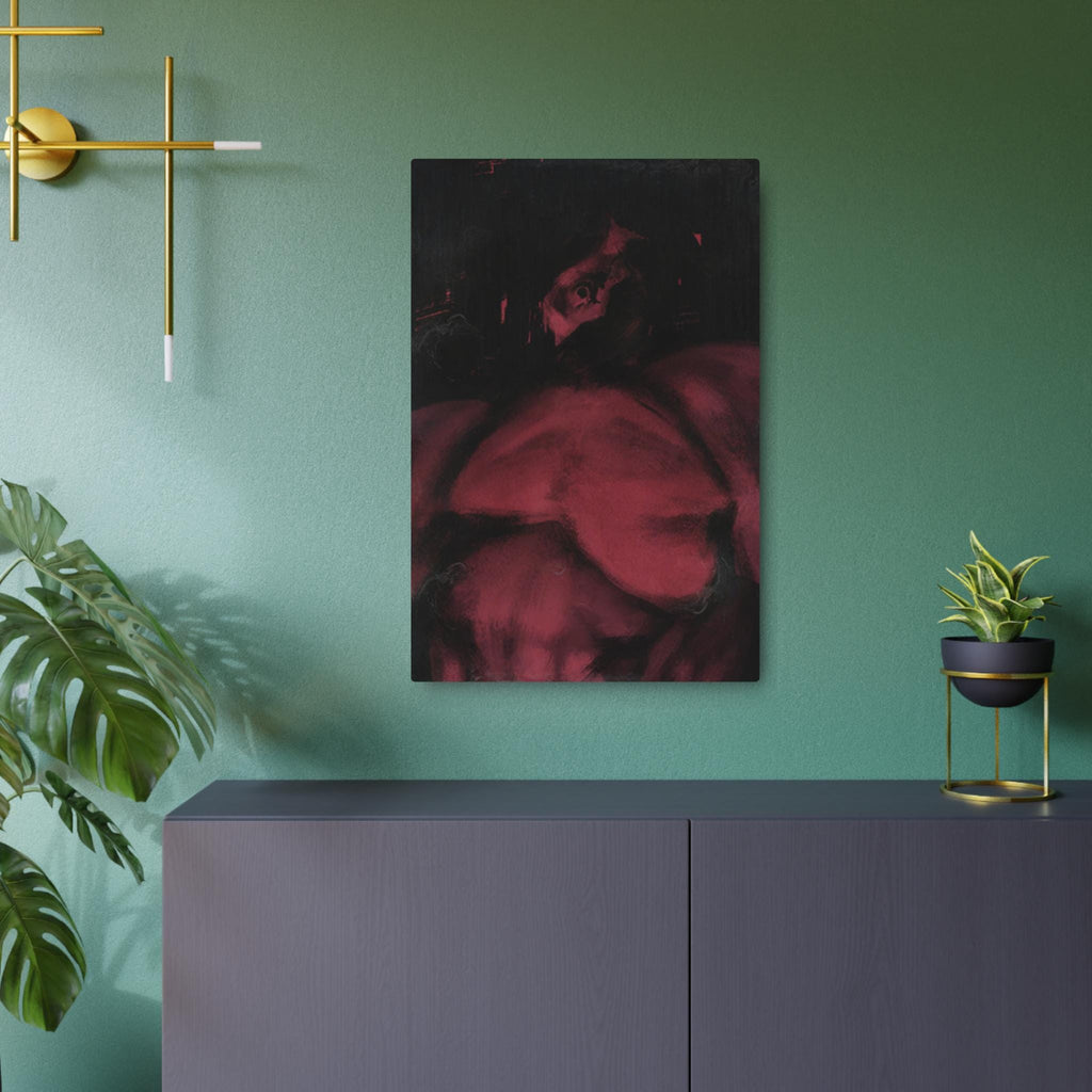 Disco Elysium Endurance Metal Wall Art | Endurance Skill Poster | Revachol Gaming Decor | RPG Inspired Metal Sign