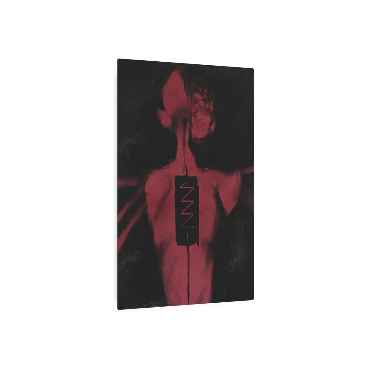 Disco Elysium Electrochemistry Metal Wall Art | Electrochemistry Skill Poster | Revachol Gaming Decor | RPG Inspired Metal Sign