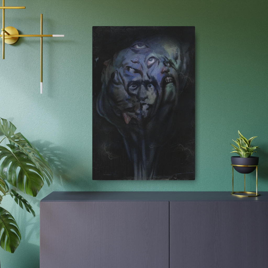 Disco Elysium Drama Metal Wall Art | Drama Skill Poster | Revachol Gaming Decor | RPG Inspired Metal Sign