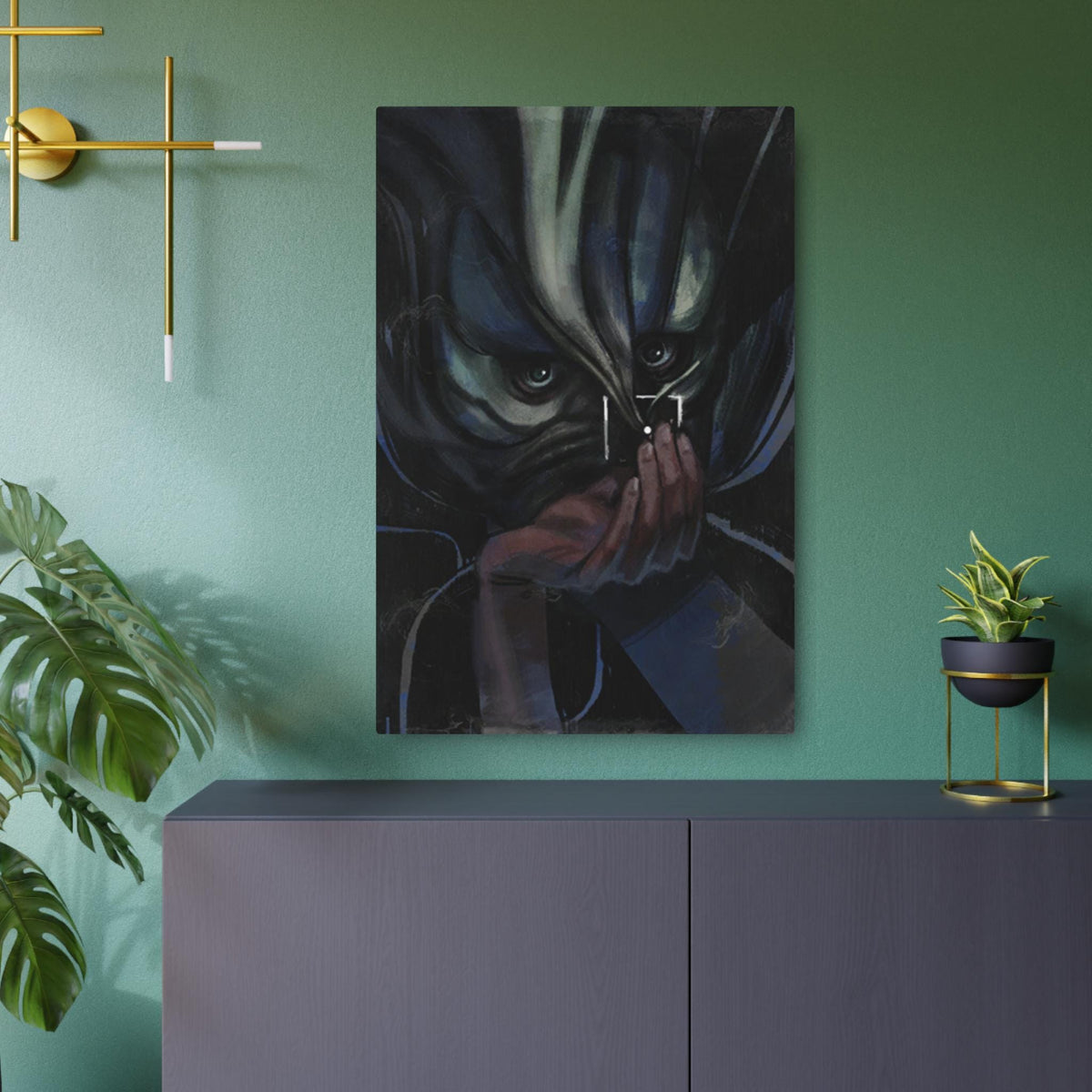 Disco Elysium Conceptualization Metal Wall Art | Conceptualization Skill Poster | Revachol Gaming Decor | RPG Inspired Metal Sign