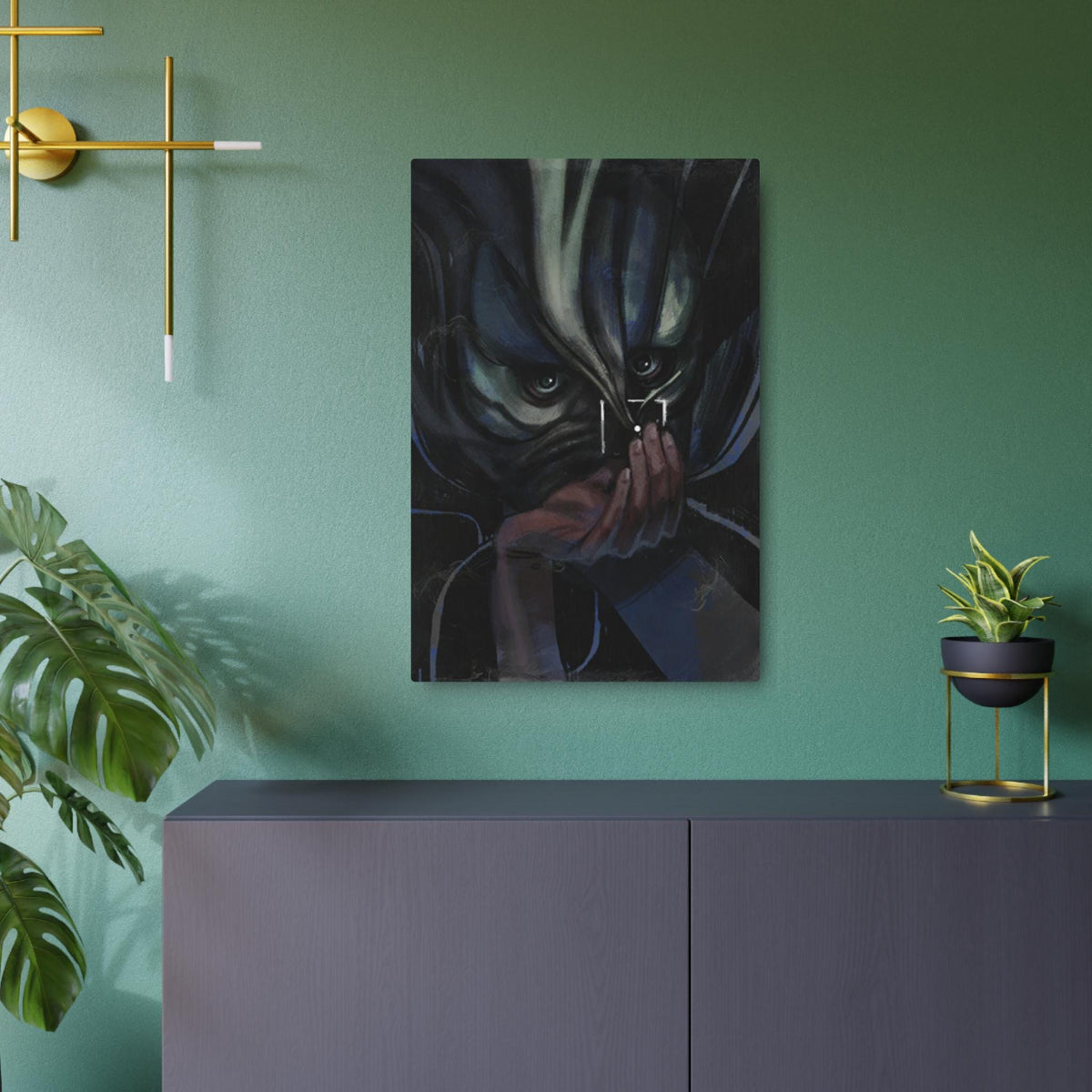 Disco Elysium Conceptualization Metal Wall Art | Conceptualization Skill Poster | Revachol Gaming Decor | RPG Inspired Metal Sign