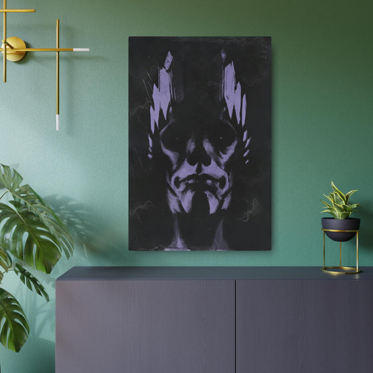 Disco Elysium Authority Metal Wall Art | Authority Skill Poster | Revachol Gaming Decor | RPG Inspired Metal Sign
