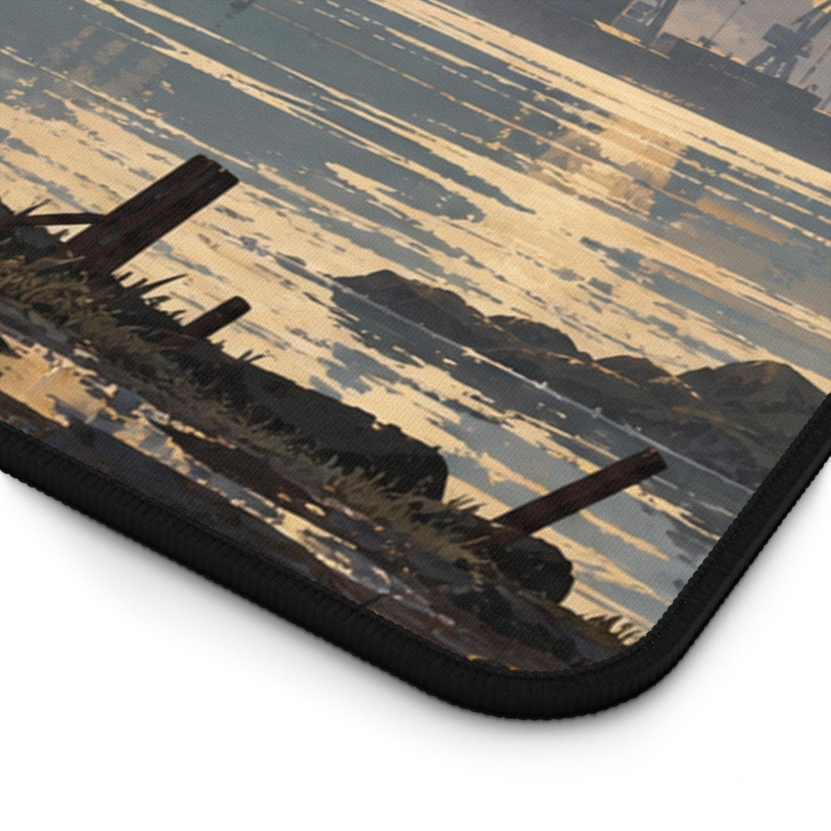Disco Elysium Inspired Desk Mat, Harry Du Bois Revachol Mouse Pad, Neoprene Gaming Desk Pad, Atmospheric RPG Gift