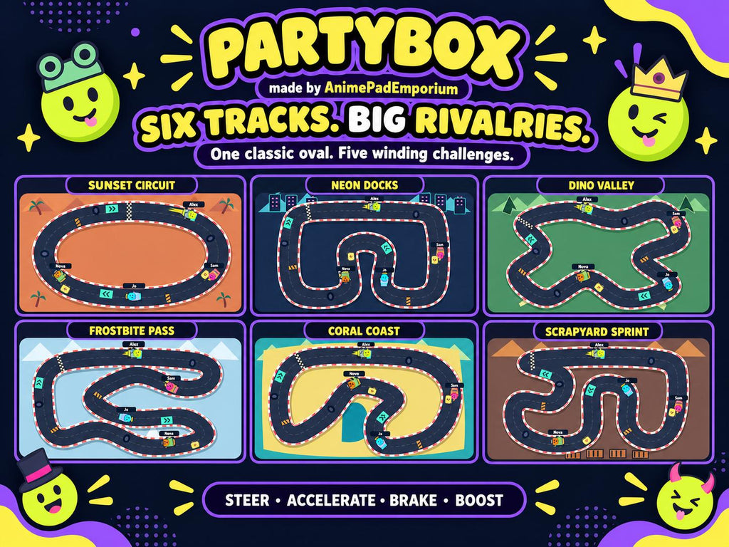 PartyBox: 19 Multiplayer Party Games for 2–8 Players | Phones as Controllers | Windows PC Digital Download