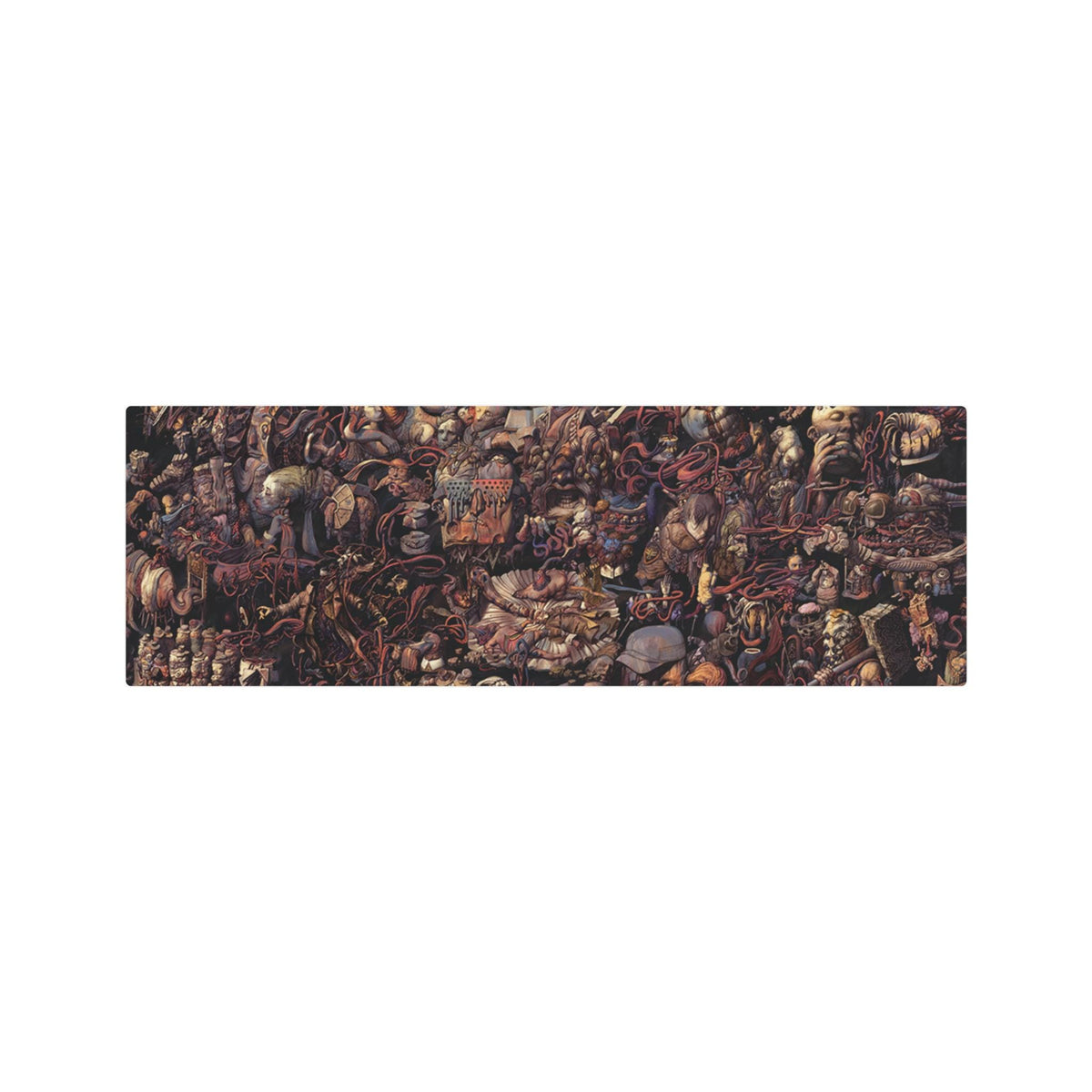 Disco Elysium Thought Cabinet Metal Art Sign | Dark Fantasy Illustration